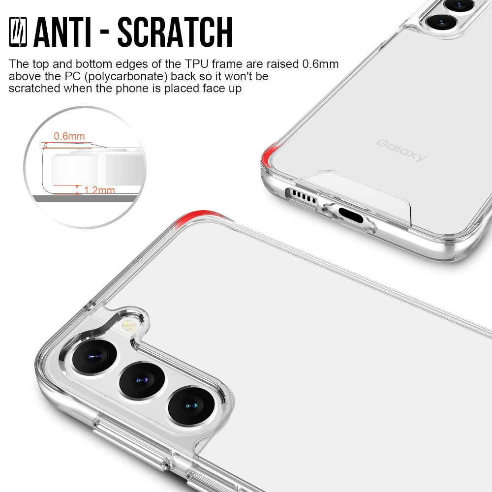 Case Transparente Compatible con Samsung A35 Space