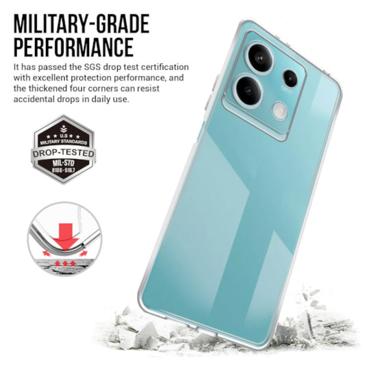 Case Transparente Compatible con Xiaomi Redmi Note 13 4G Space