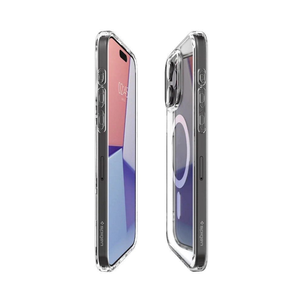 Case Compatible con iPhone 15 Pro Max Spigen Neo Hybrid Crystal Magsafe Transparente