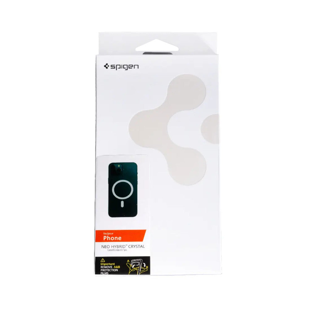 Case Compatible con iPhone 15 Pro Max Spigen Neo Hybrid Crystal Magsafe Transparente