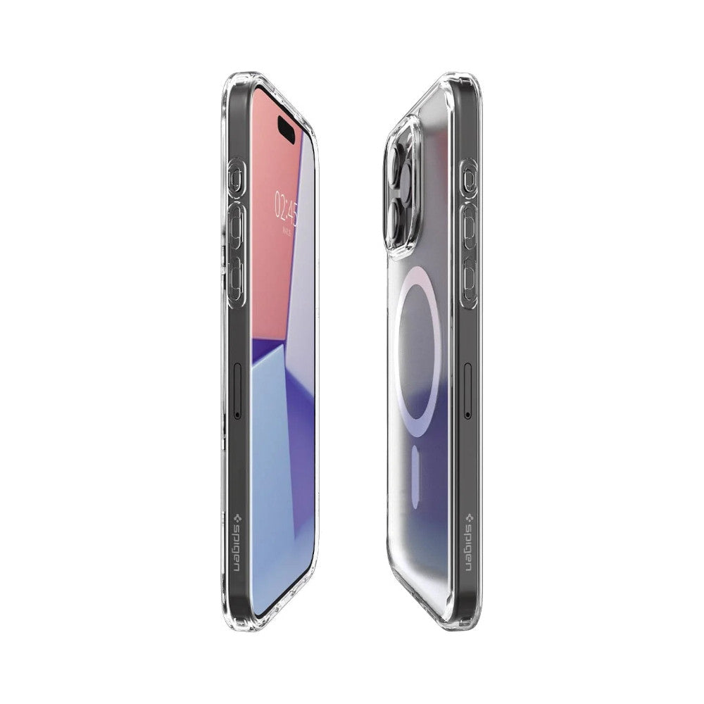 Case Compatible con iPhone 15 Pro Spigen Neo Hybrid Crystal Magsafe Transparente